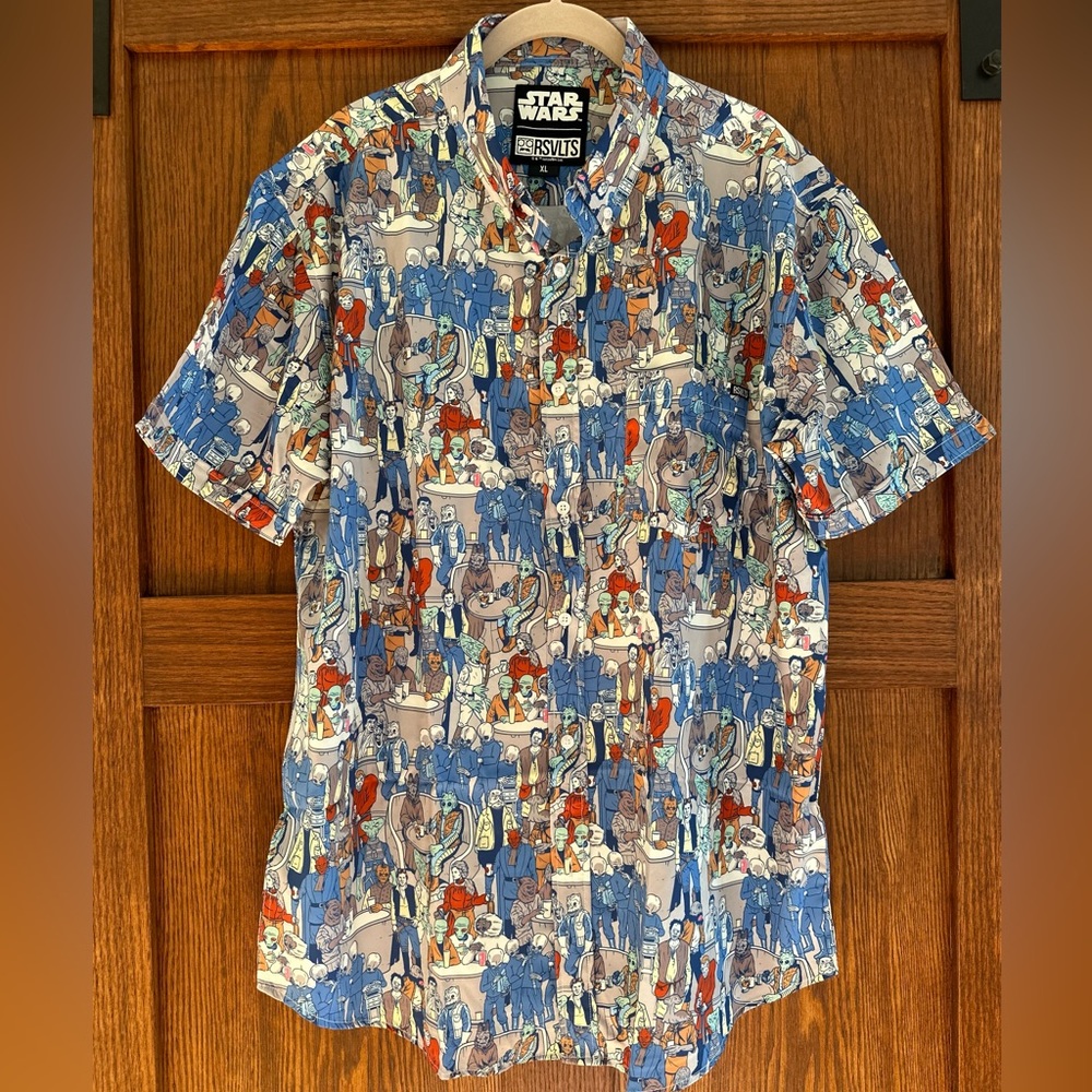 RSVLTS Star Wars Cantina Band Button Up
